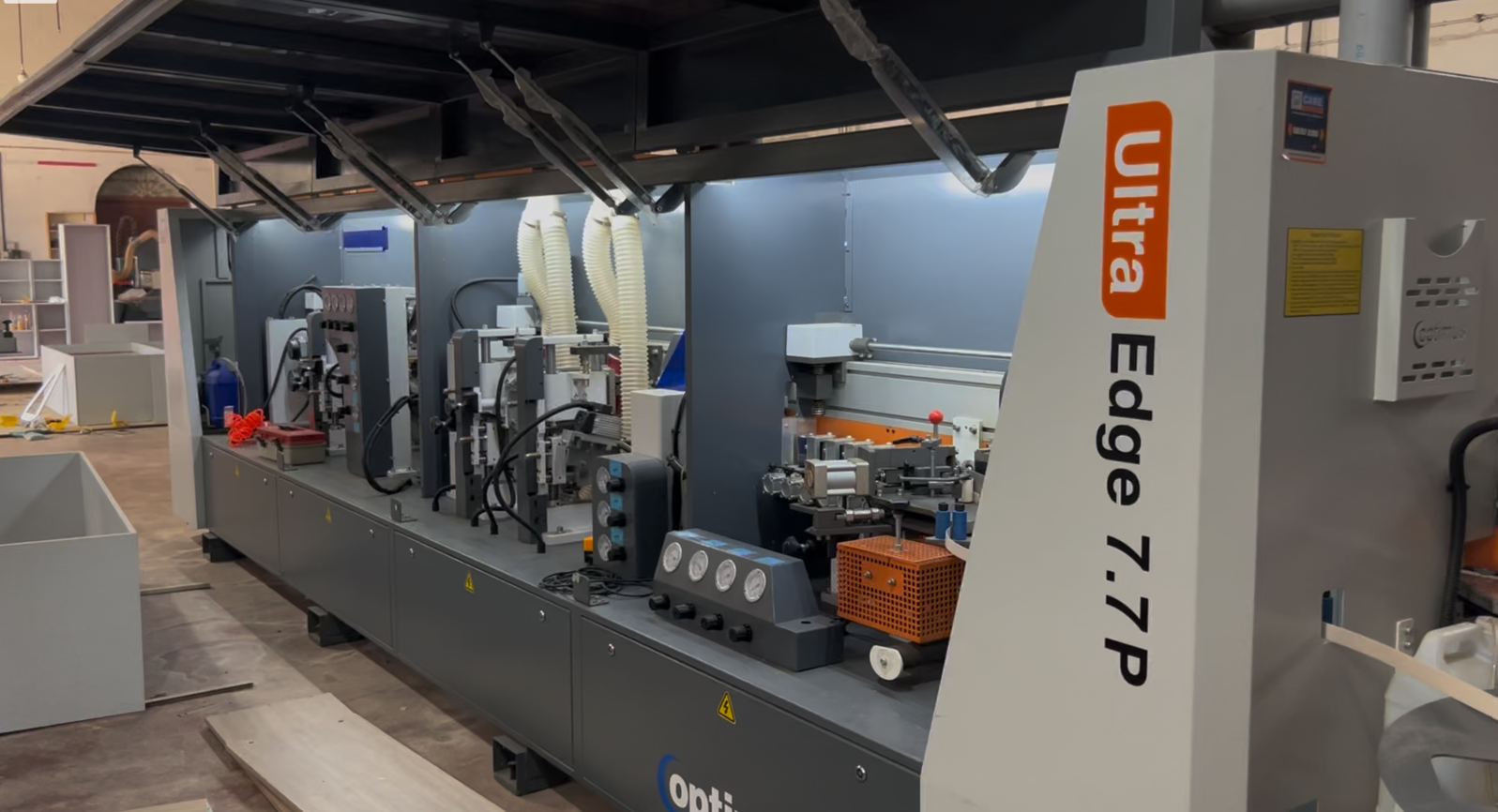 CNC cutting machine for custom interior panels